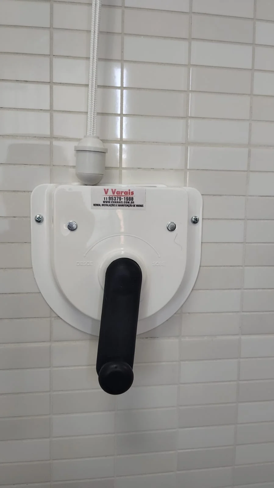 Instalação de Varal Exemplo 6 VVARAIS